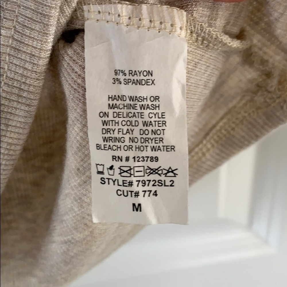 Beige Tank Top - Picture 5 of 6